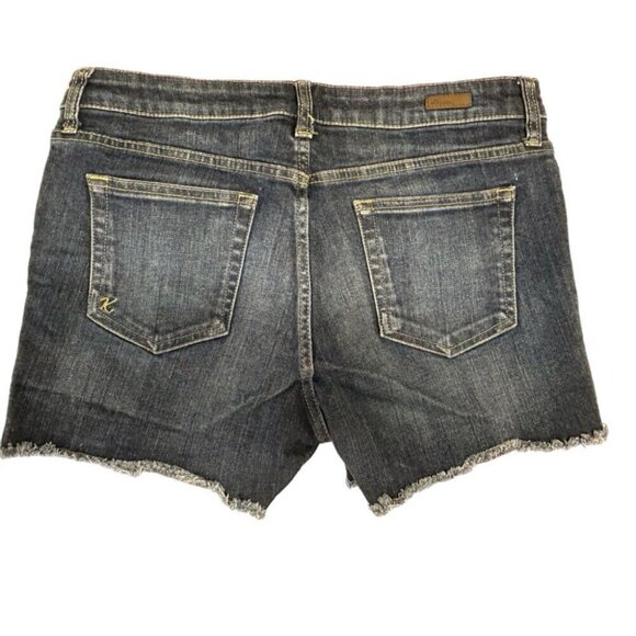 Kut from the Kloth Gidget Frey Short Cut-Off denim shorts - Picture 2 of 5